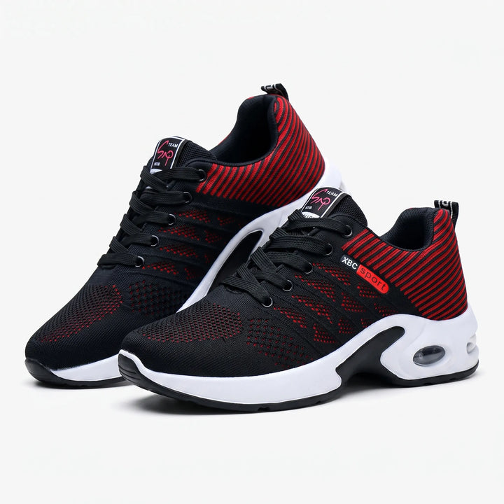 Casual Lace-Up Walking Trainers - StrideFlow
