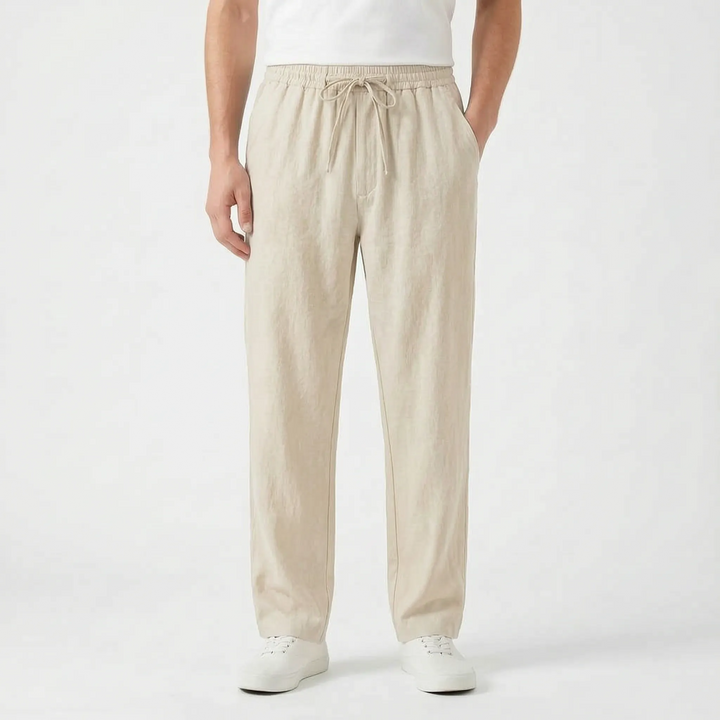 Casual Straight Trousers -  Charlie