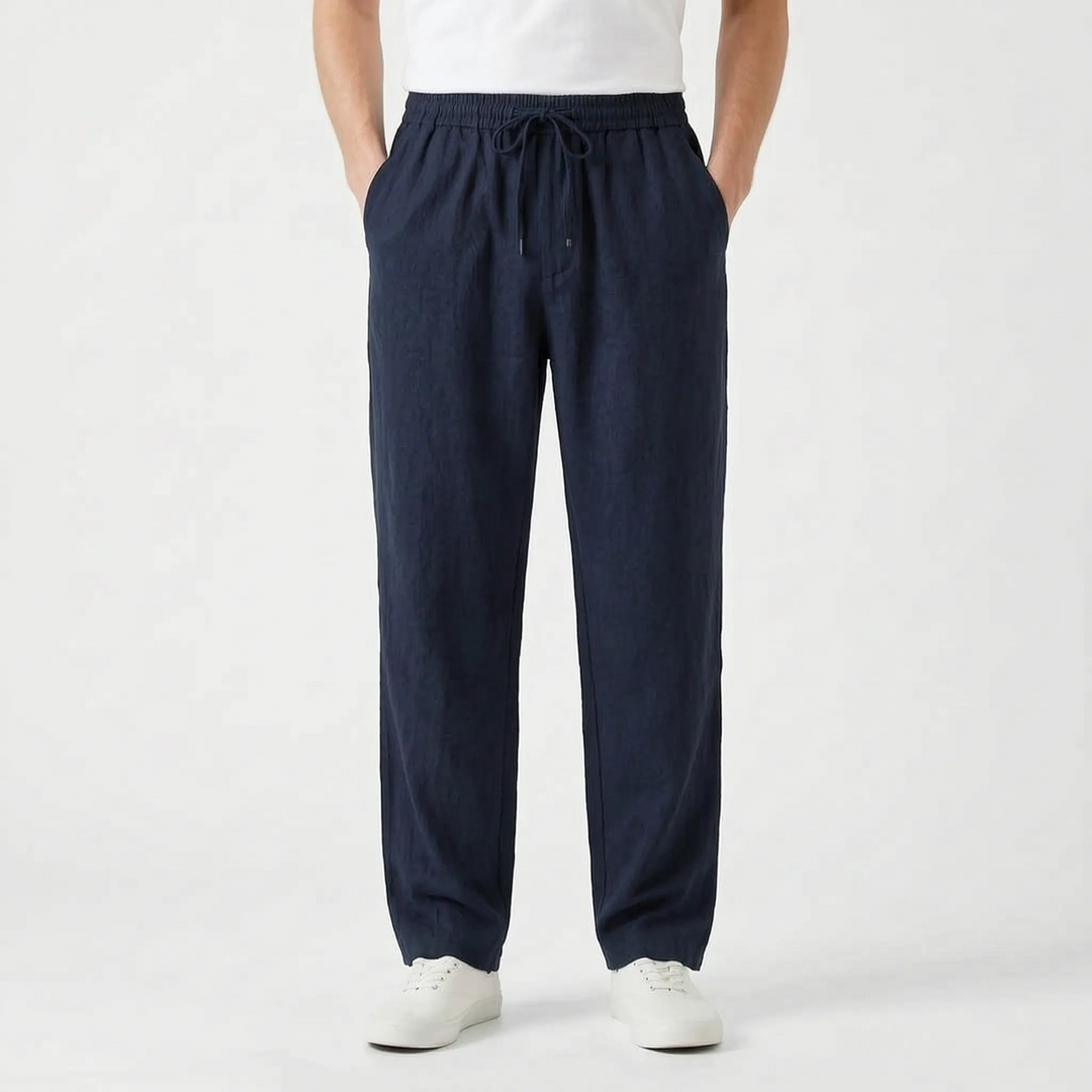 Casual Straight Trousers -  Charlie