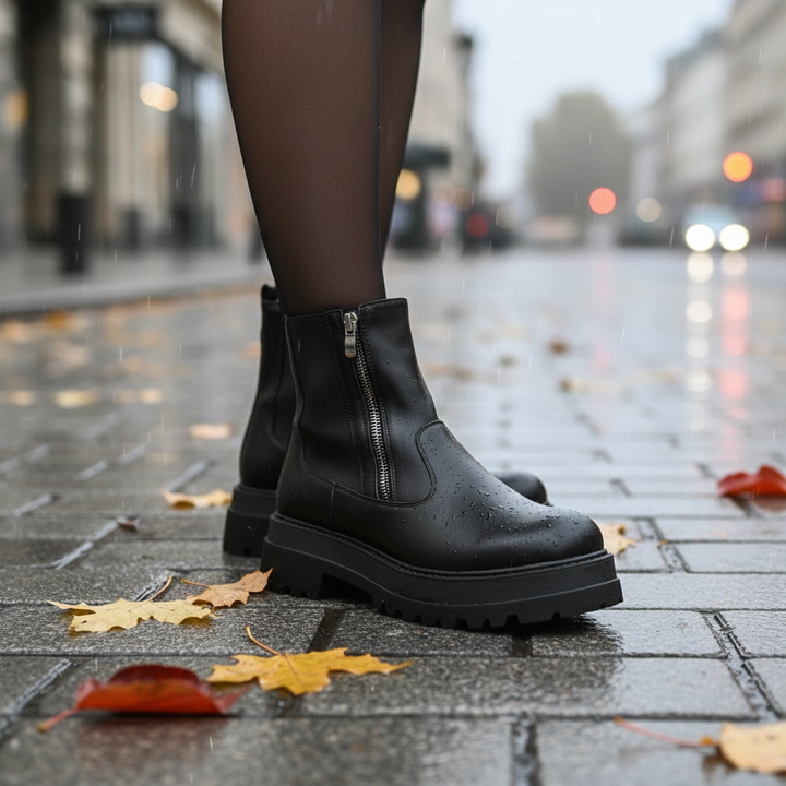 Chelsea-Stiefel Mit Plattform - Antonia