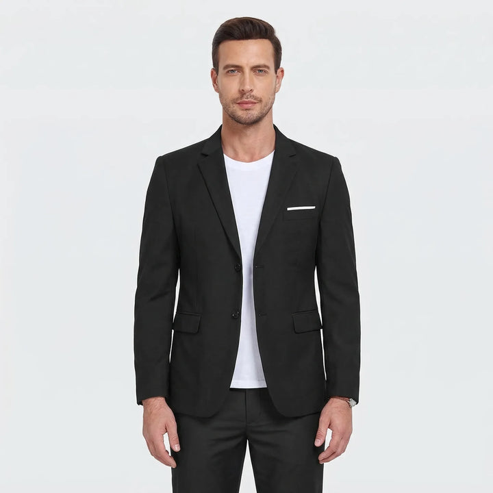 Classic Notch-Lapel Men's Blazer - Laurence