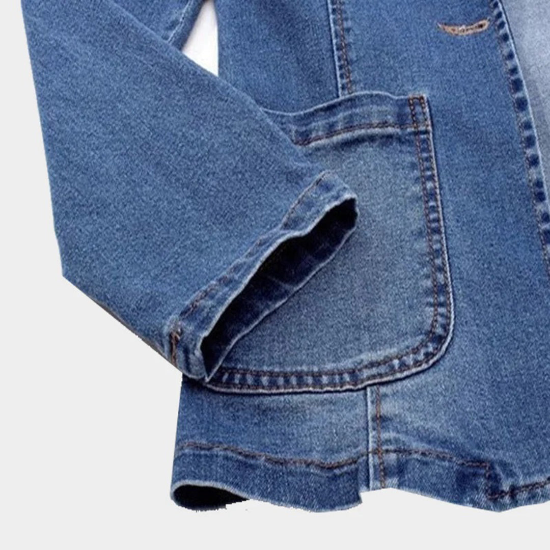 Női farmer blézer elegáns szabással – Nora