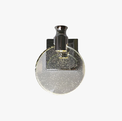 Luxus Kerek Kristály Fali Lámpa – Celestia