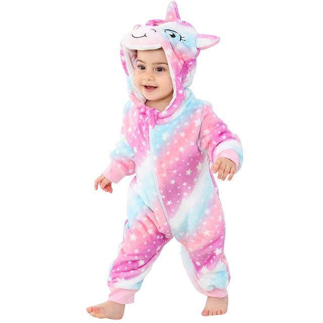 Comfy Baby Overall kapucnival - Puha téli melegség