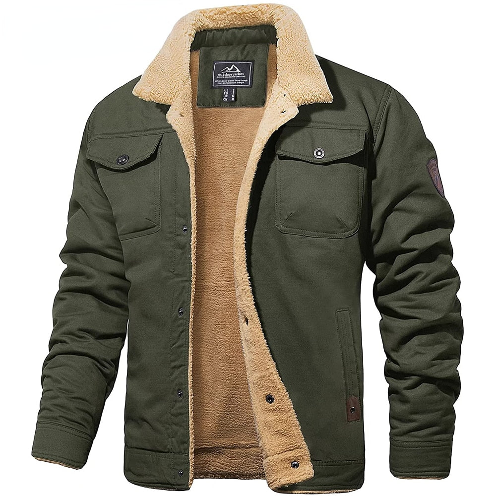 Vintage Férfi Bomber Dzseki - Victor