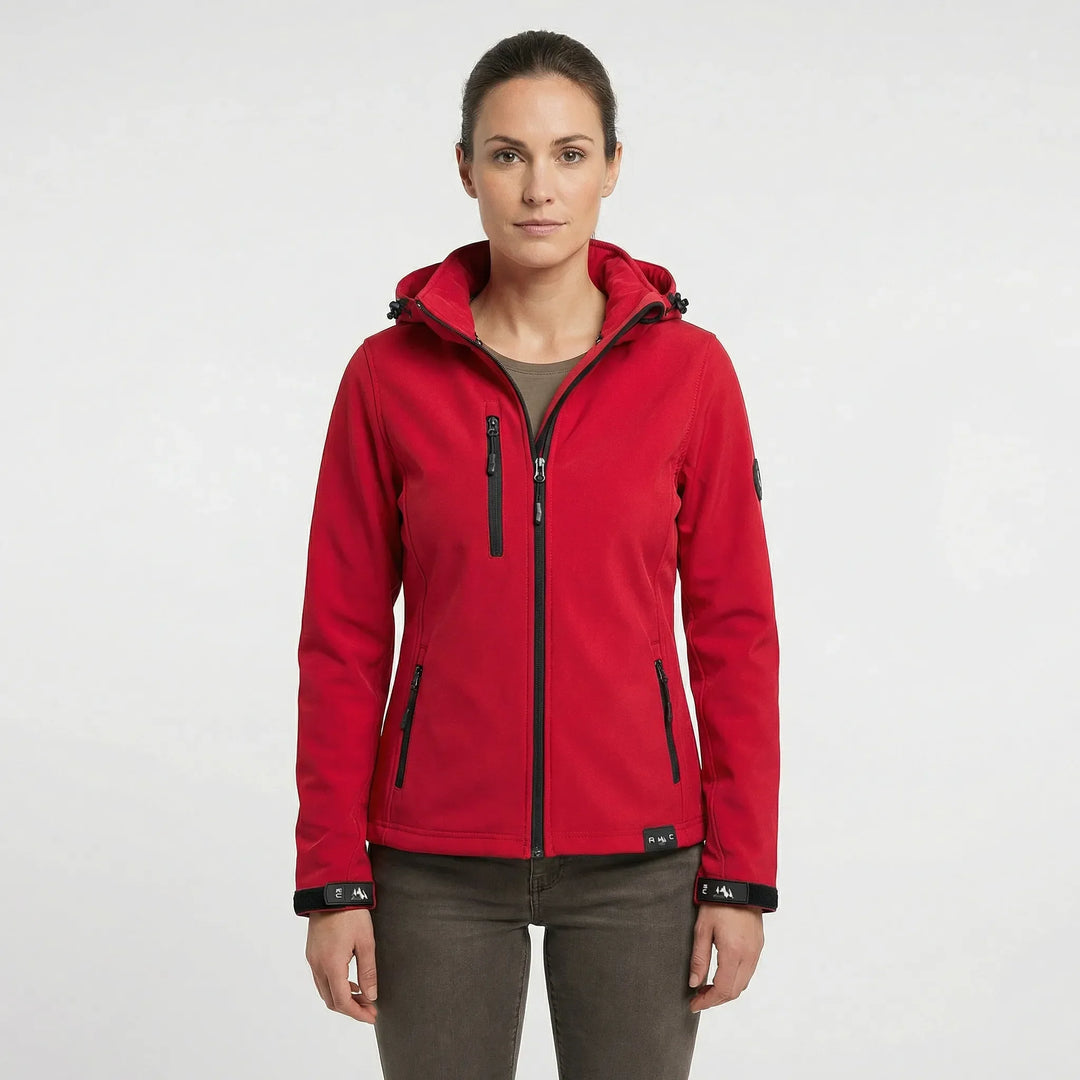 Damen Softshelljacke Mit Kapuze - Maxima