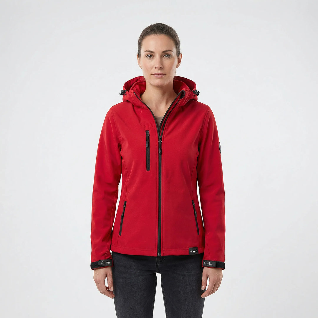 Damen Softshelljacke Mit Kapuze - Maxima