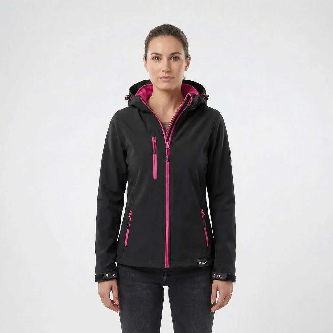 Damen Softshelljacke Mit Kapuze - Maxima