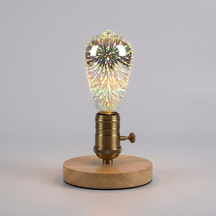 Decorative 3D Flame Bulb - Auraflare