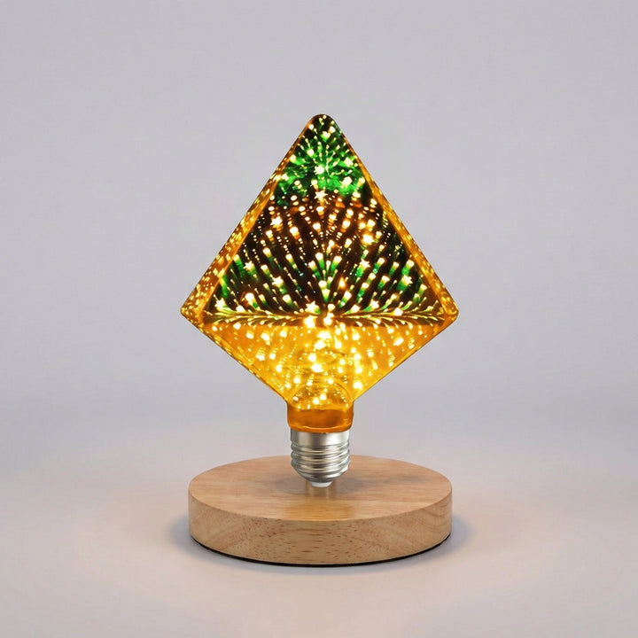 Decorative 3D Flame Bulb - Auraflare