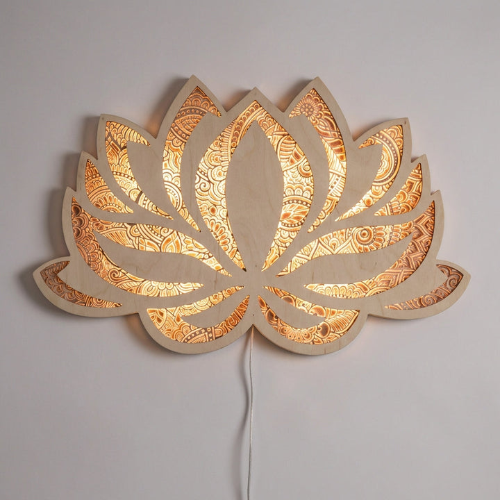 Decorative Lotus Wall Lamp - Lotusyne