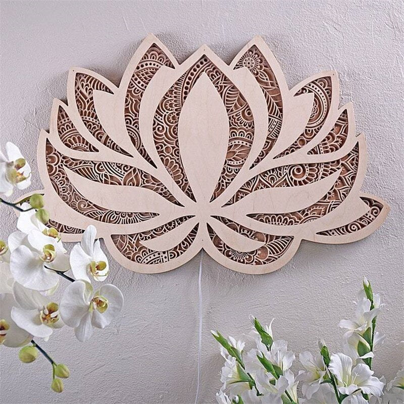 Decorative Lotus Wall Lamp - Lotusyne