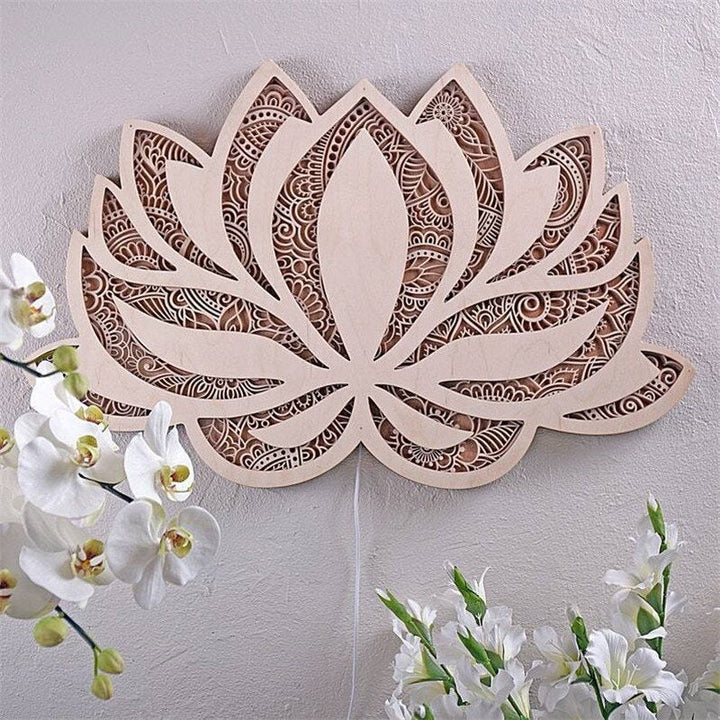 Decorative Lotus Wall Lamp - Lotusyne