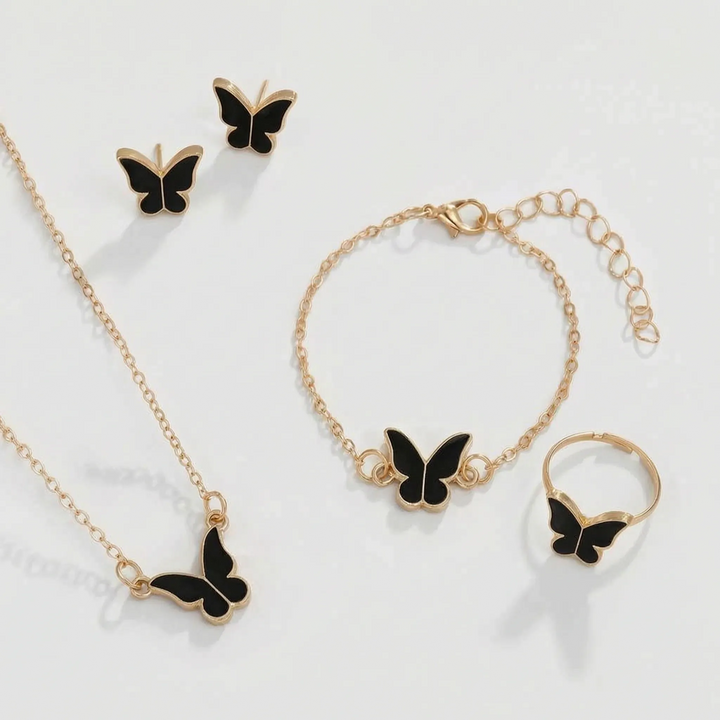 Delicate Butterfly Charm Chain - Fluttena