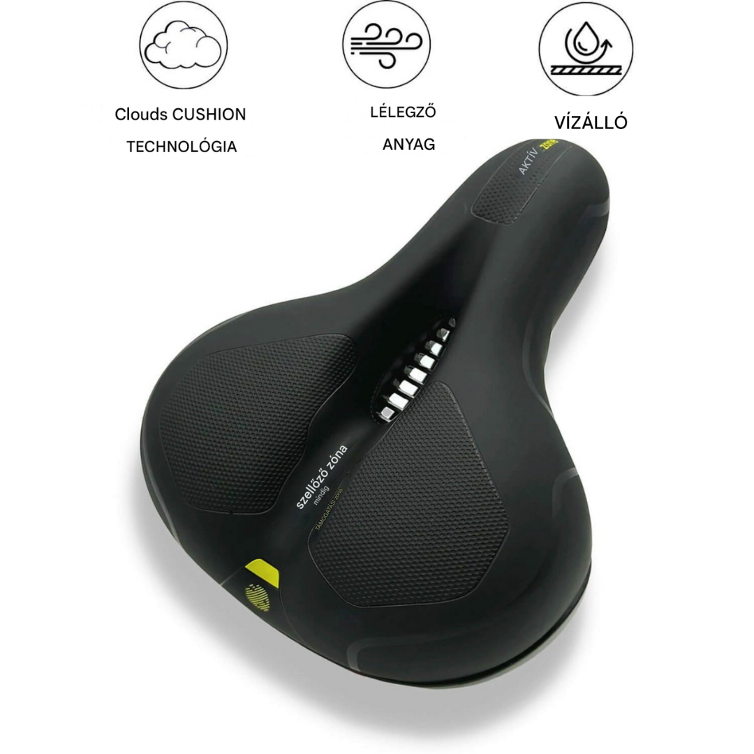 Fájdalommentes és Ergonomikus Gél Kerékpáros Ülés - ErgoRoyal