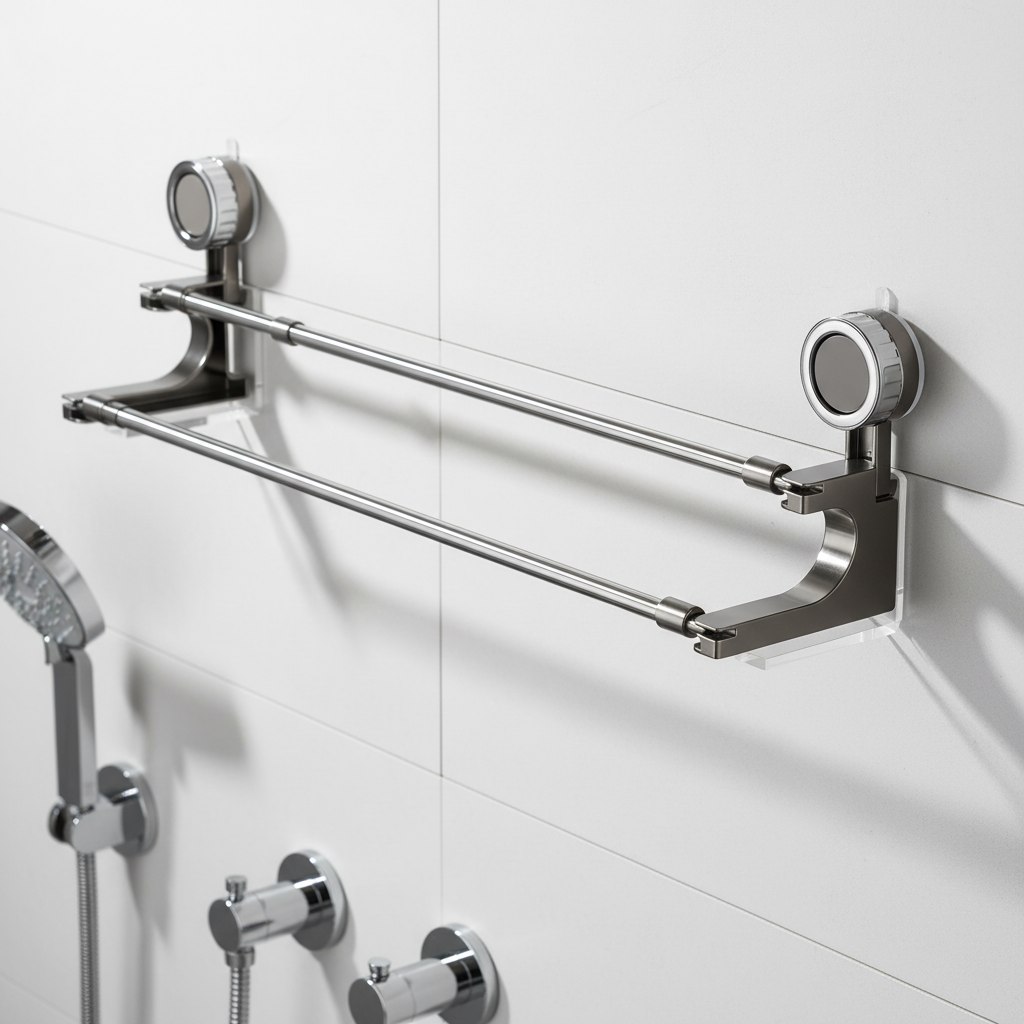 Doppelte Teleskop Handtuchstange - VentoRack