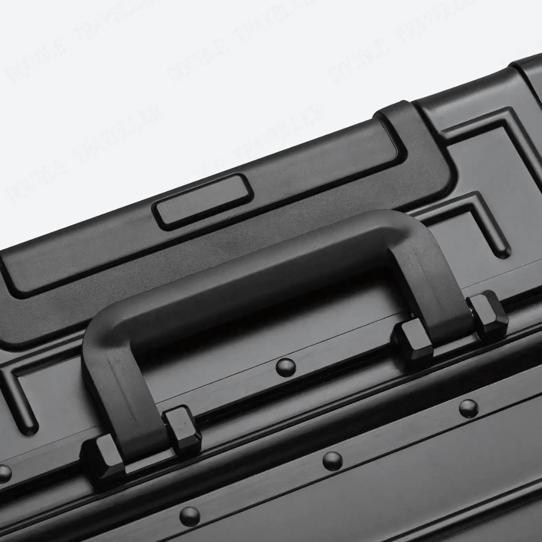 Prémium alumínium bőrönd – Császár