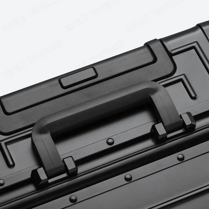 Prémium alumínium bőrönd – Császár