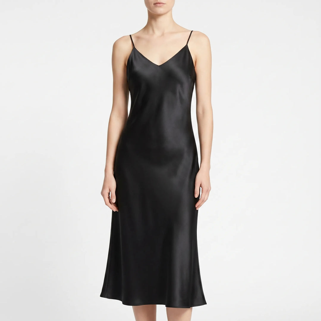 Elegant Slip Midi Dress -  Charlotte