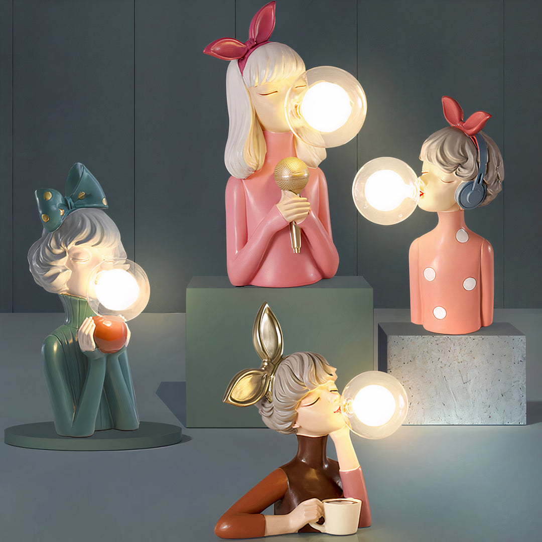 Kézzel készült asztali lámpa - CraftGlow