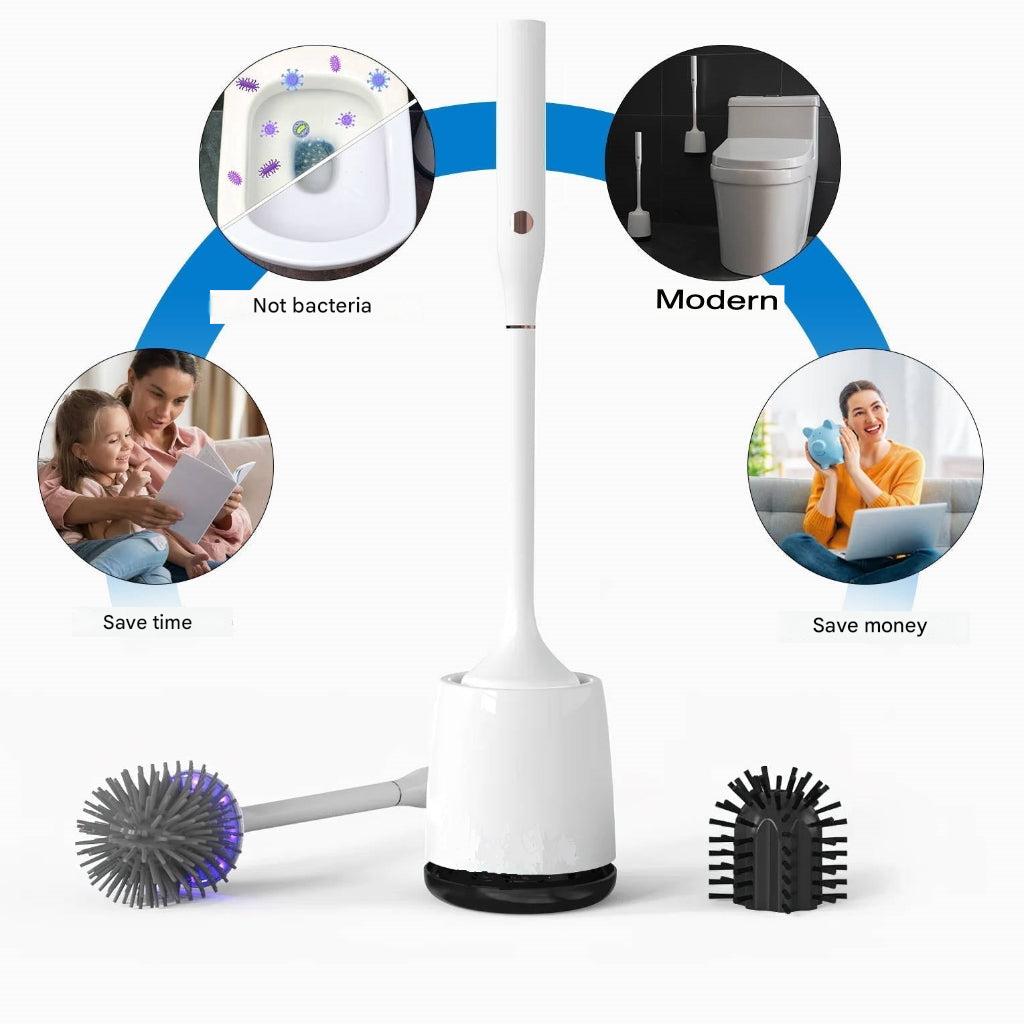 Elektromos UV-WC kefe dupla fejjel – PureSpin