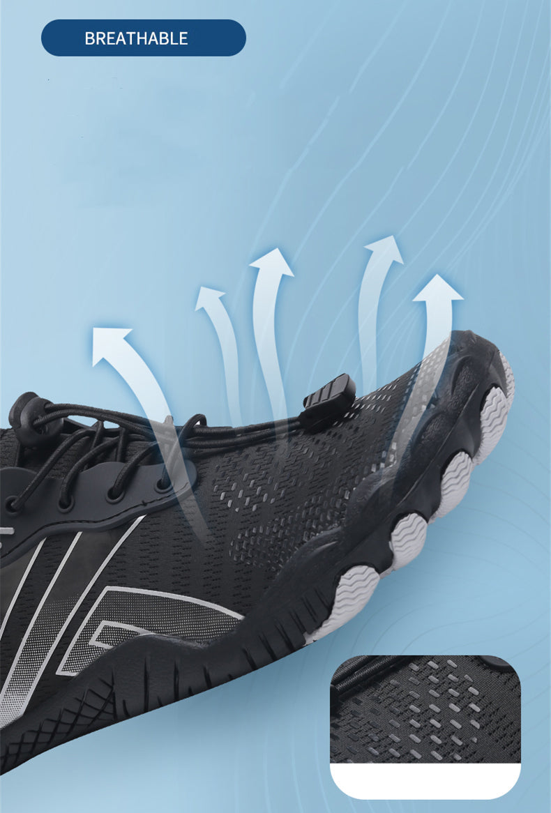 Légáteresztő & Csúszásmentes férfiak és nők számára - Barefoot cipők FlexStep
