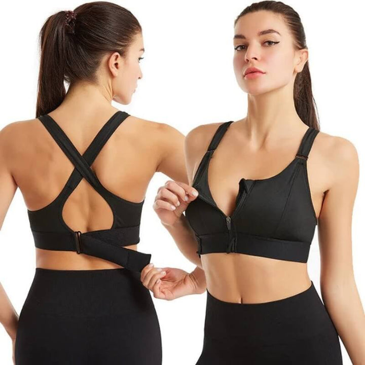 Sportmelltartó cipzárral és erős tartással – Mira (1 vásárol, 1 ingyen)