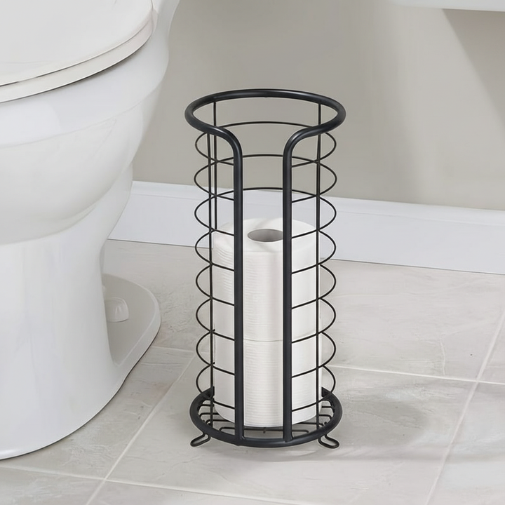 Freistehender Rollenhalter Aus Edelstahl - PaperNest