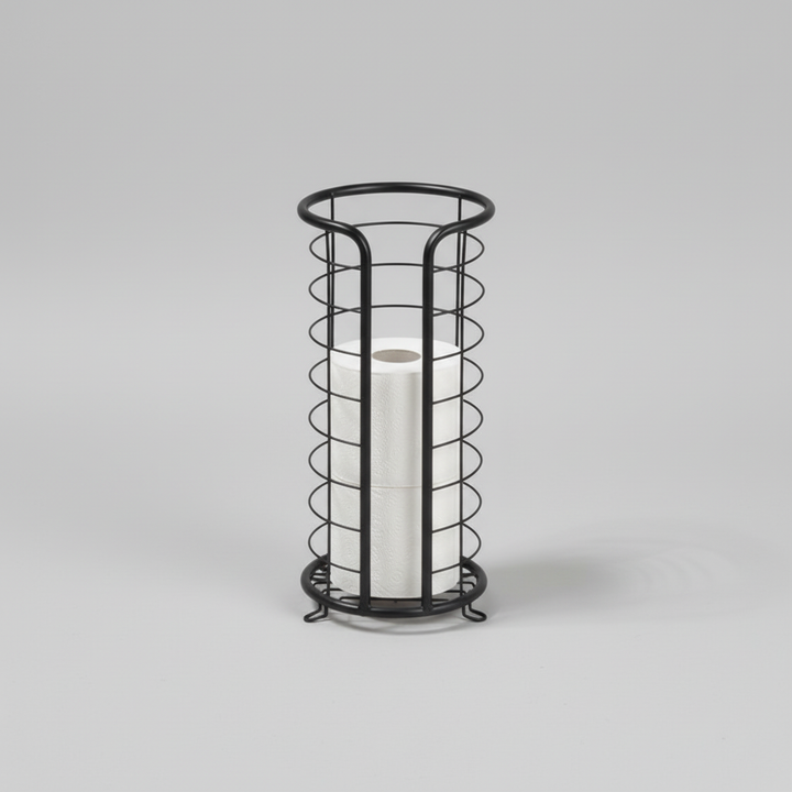 Freistehender Rollenhalter Aus Edelstahl - PaperNest