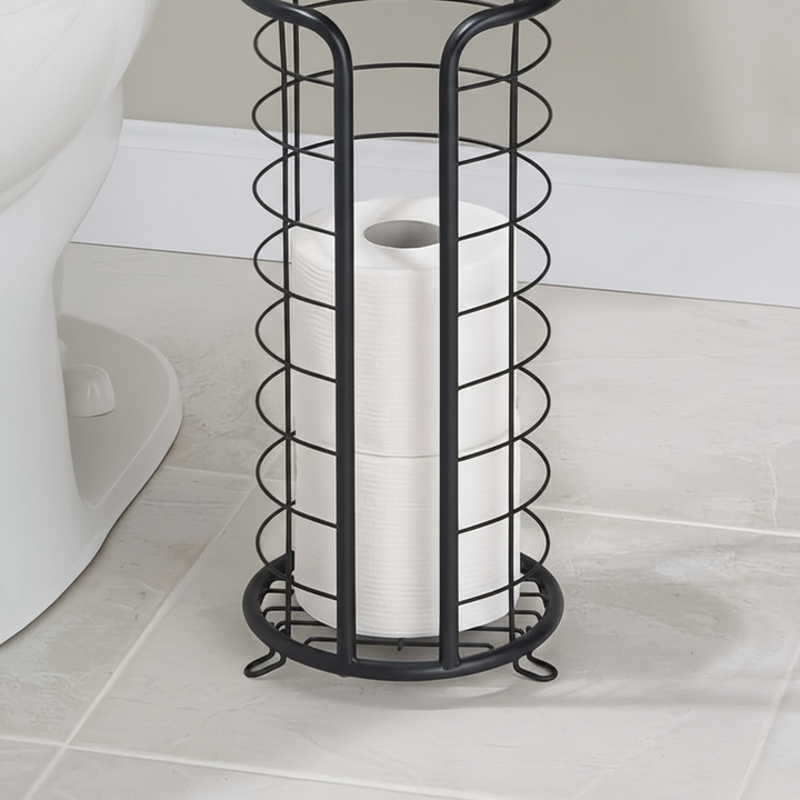 Freistehender Rollenhalter Aus Edelstahl - PaperNest