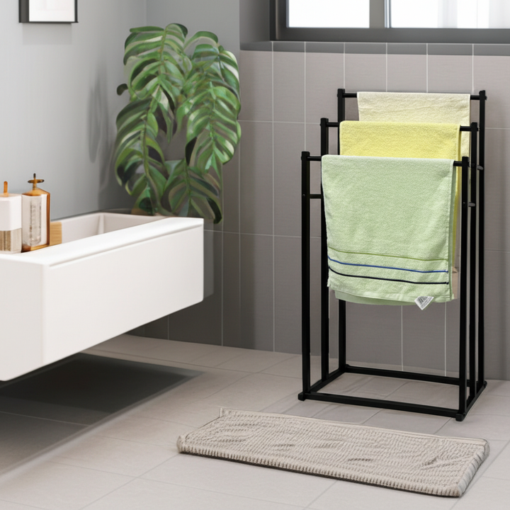 Freistehendes Handtuchregal Aus Stahl - NeatRack
