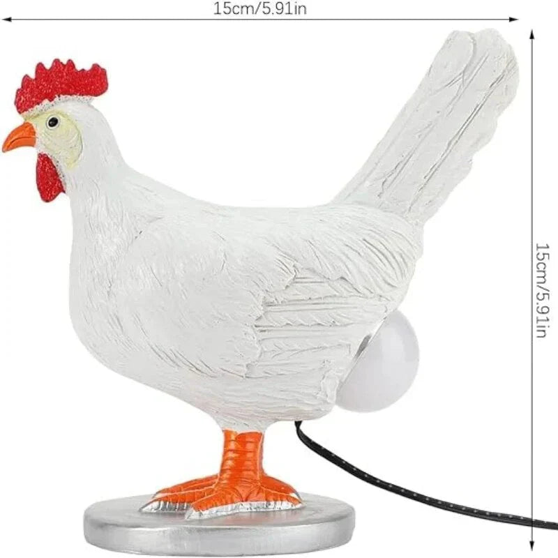 Vicces Csirke Asztali Lámpa - ChickLite