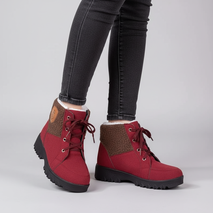 Gefütterte Damenstiefel - Mindy