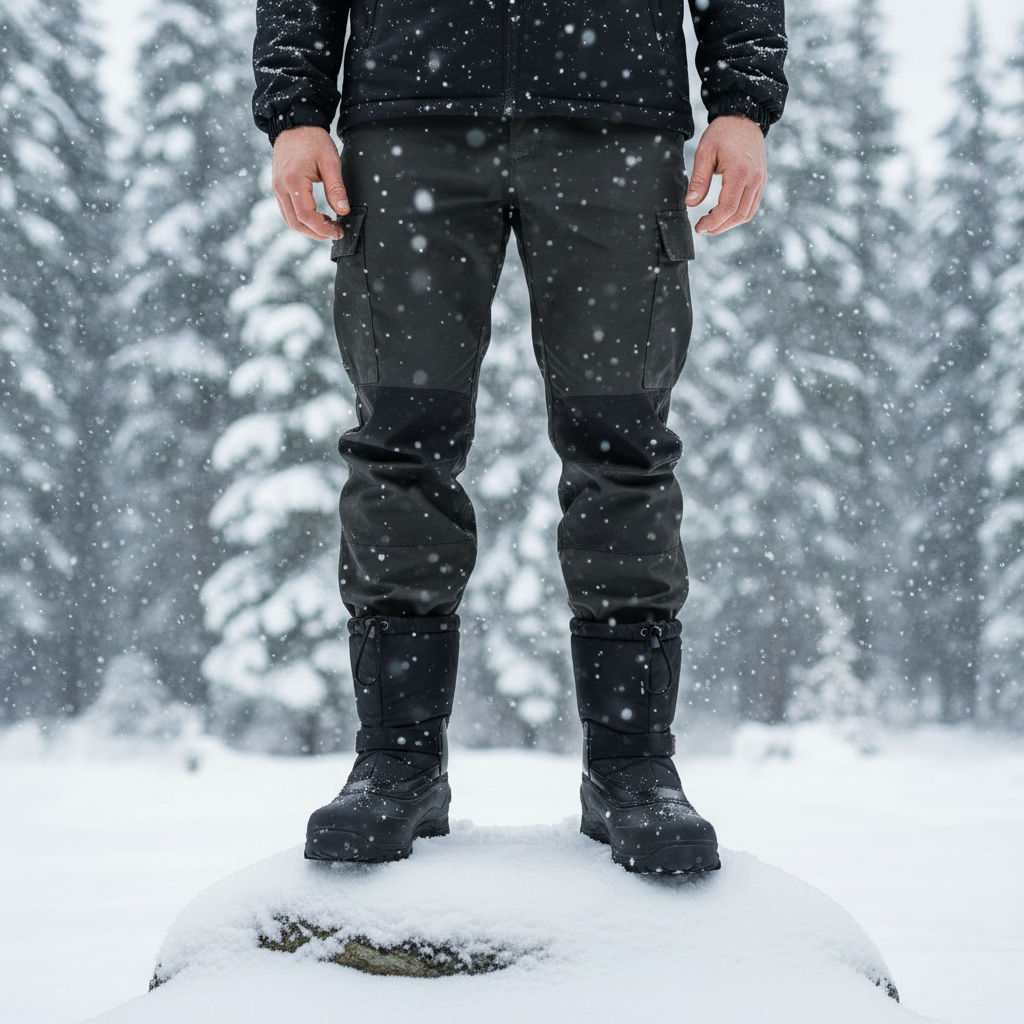 Gefütterte Winterstiefel - Nico