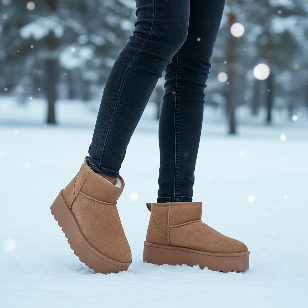 Gefütterte Winterstiefel - Paulina