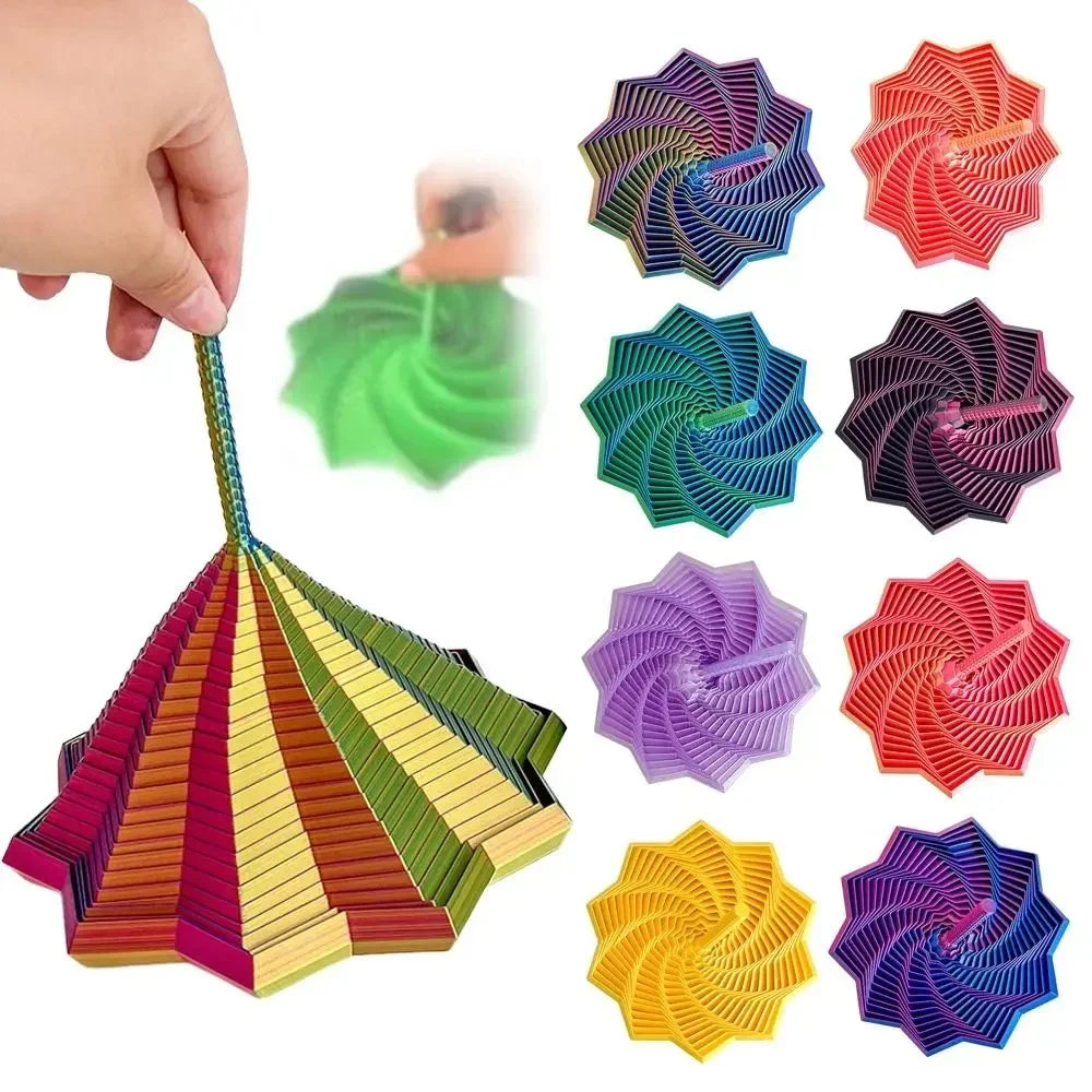 Geometriai Fidget Spinner Játék - Spiraflare