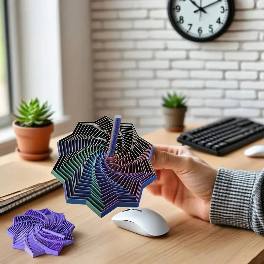 Geometriai Fidget Spinner Játék - Spiraflare