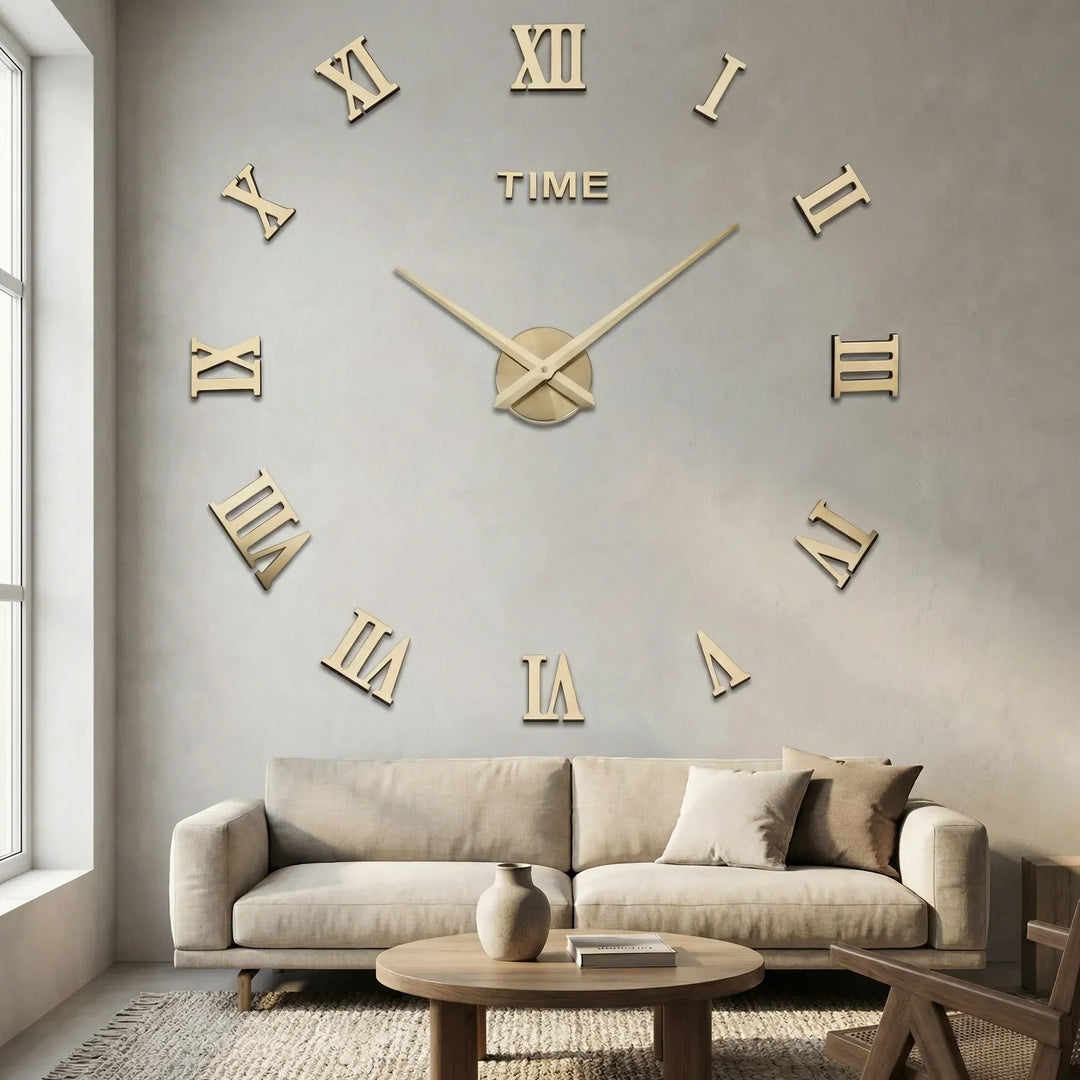 Geometrische Wanduhr - Chronaura
