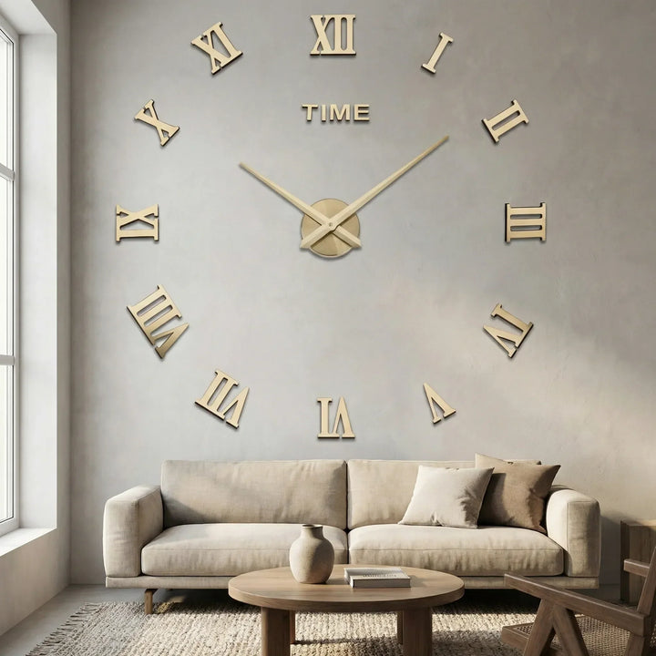 Geometrische Wanduhr - Chronaura
