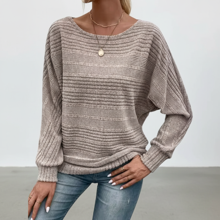 Gestreifter Damenpullover - Lara