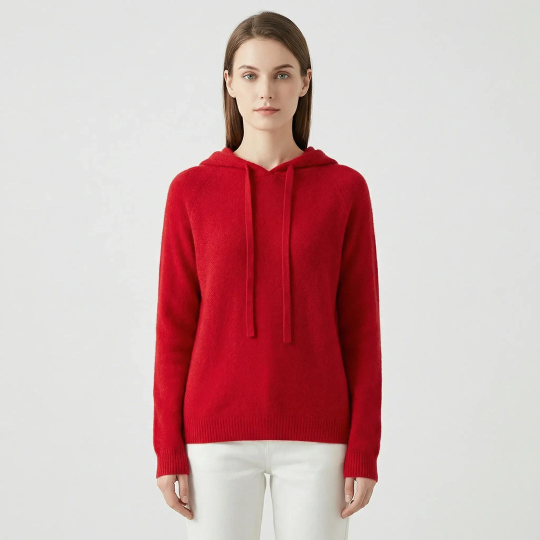 Gestrickter Kapuzenpullover Mit Weicher Struktur - Angie