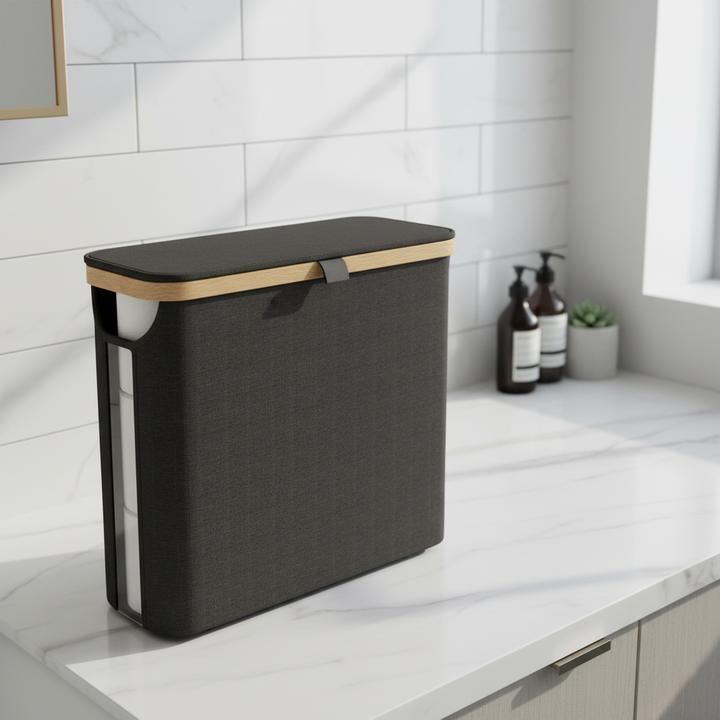 Großkapazitäre Toilettenpapierbox - RollKeeper