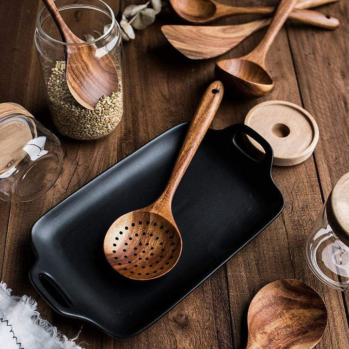 Természetes Fa Konyhai Készlet - RustiCook
