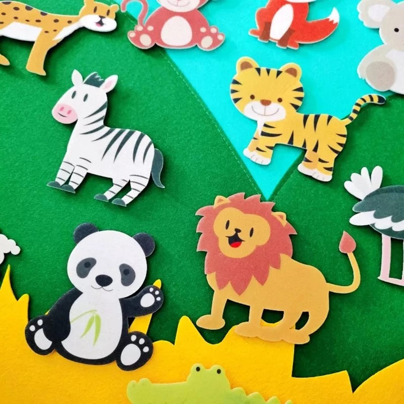 DIY Filctábla Gyerekeknek - AnimalAdventure