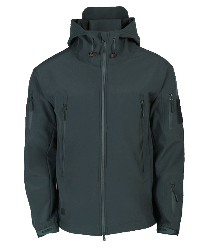 Férfi Softshell Kabát Kapucnival - Titan