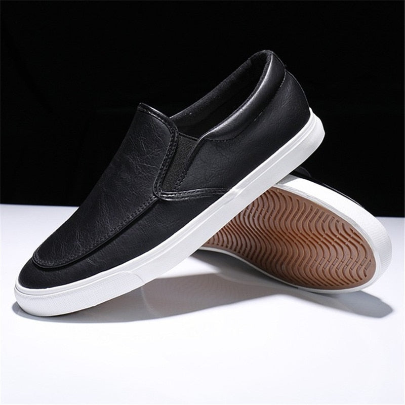 Férfi slip-on bőr sportcipő – Jonas