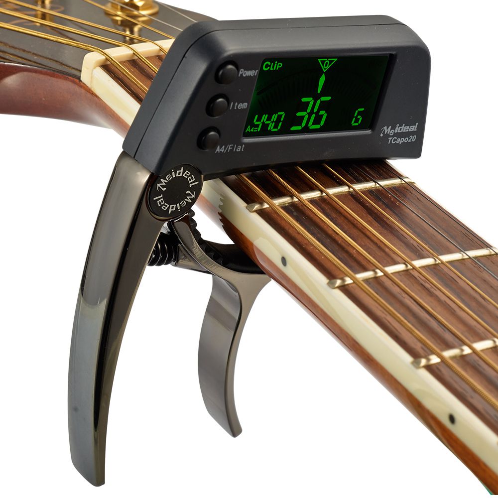 2 az 1-ben Gitár Capo & Tuner – TuneGrip