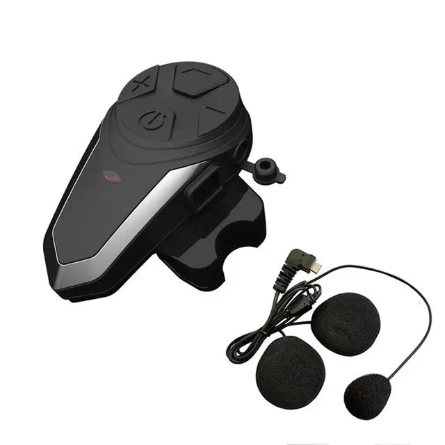 Motoros Sisak Bluetooth Intercom FM-mel és 1000 m Hatótávolsággal – RoadLink S3