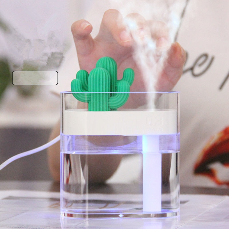 Ultrahangos csendes légtisztító - CactusMist