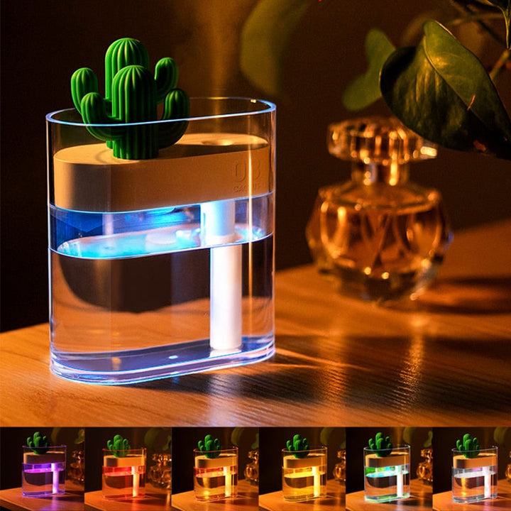 Ultrahangos csendes légtisztító - CactusMist